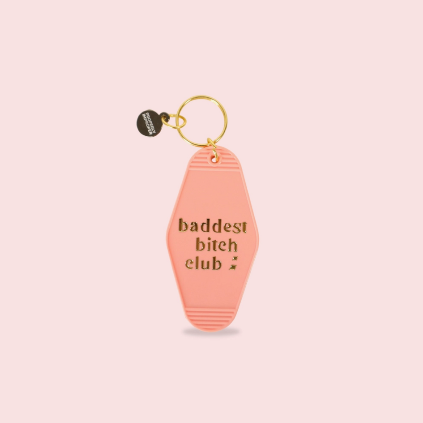 Baddest Bitch Club Keychain