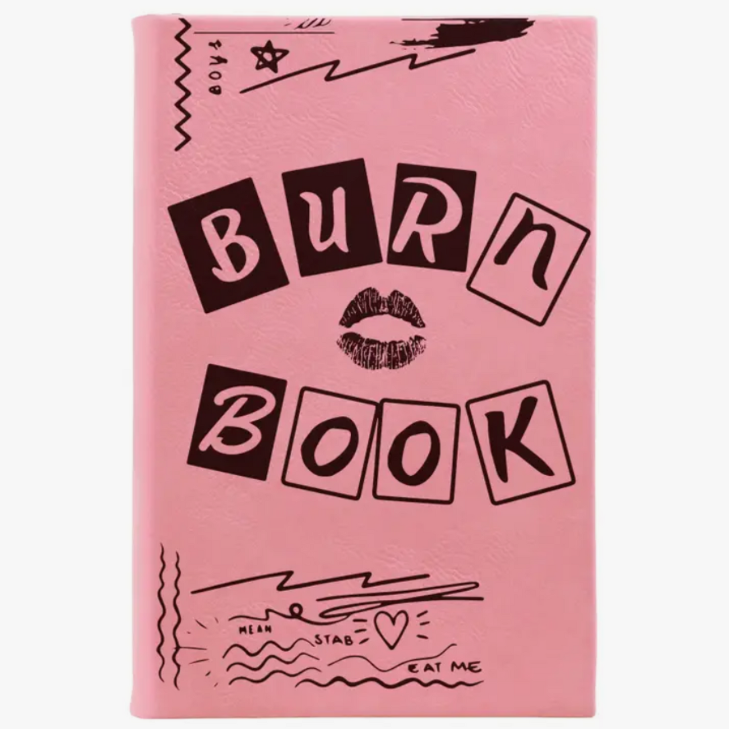 Burn Book - Mean Girls Leather Journal