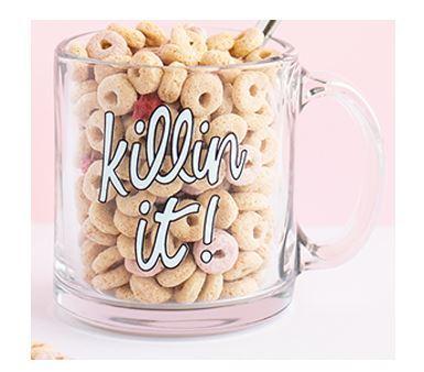 Killin It Glass Mug - Salty Box Co.